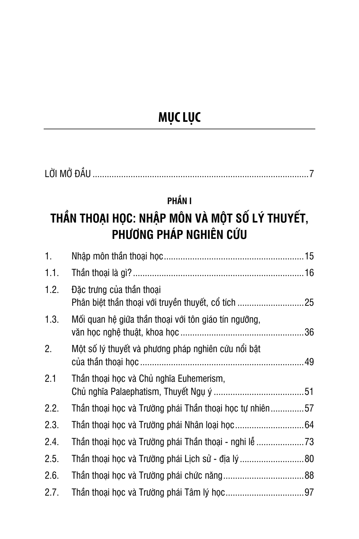 Thần thoại học và thần thoại Việt Nam đa tộc người