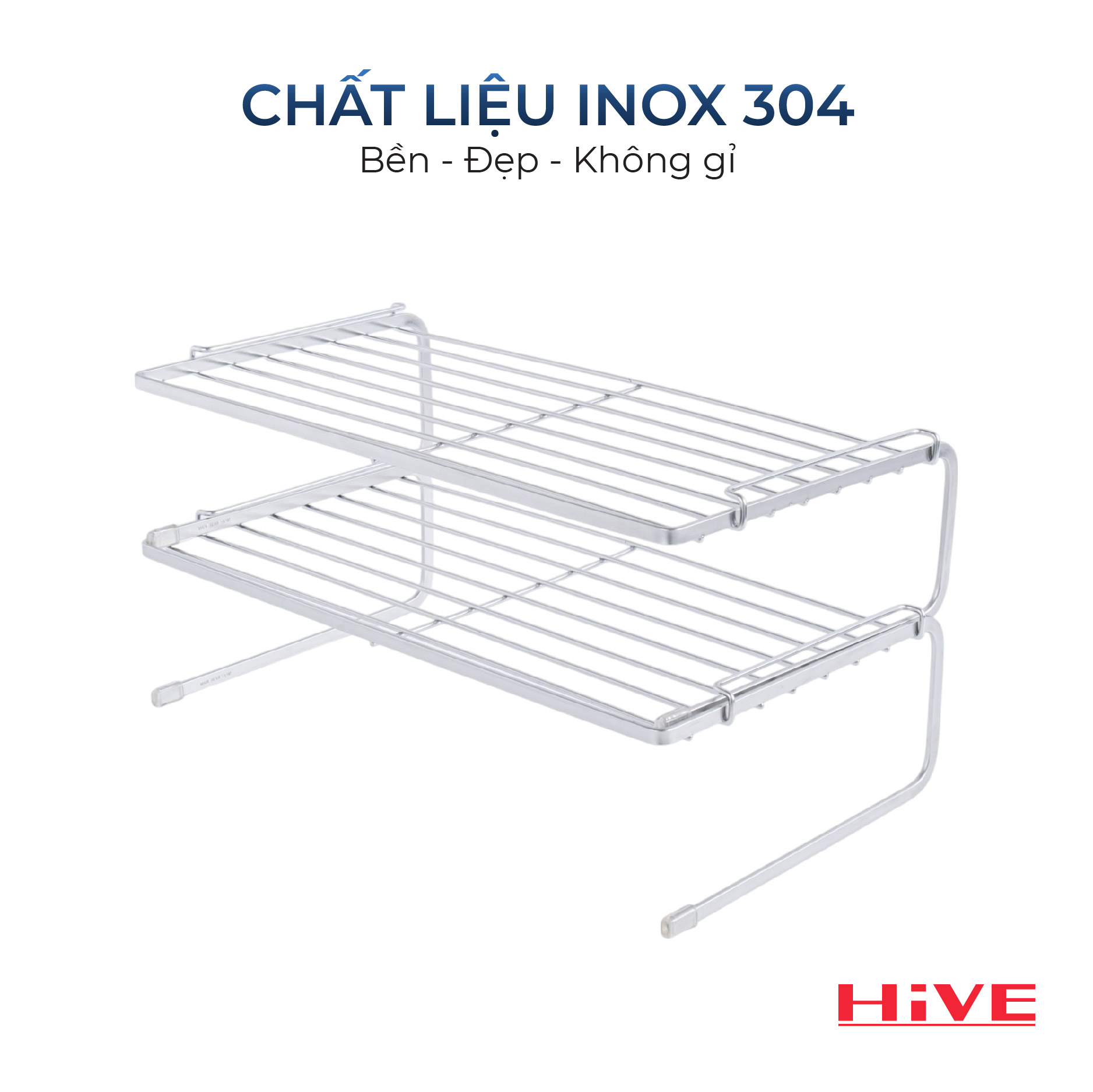 Giá úp đĩa gầm bếp HIVE