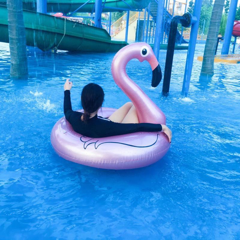 Bể bơi Flamingo bơm hơi nóng Vòng hồ bơi khổng lồ Phòng chờ dành cho người lớn Hồ bơi nổi Nệm phao cứu sinh Bè bơi Đồ chơi trong hồ bơi nước