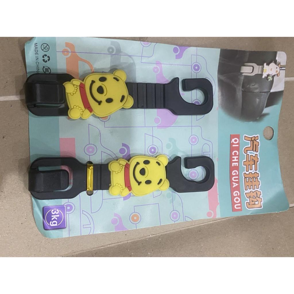 Bộ 2 Móc Treo Đồ Sau Ghế Ô Tô Nhiều Hình Dễ Thương –  Tiện Dụng Dành Cho Ô Tô, Xe Hơi Siêu Bền