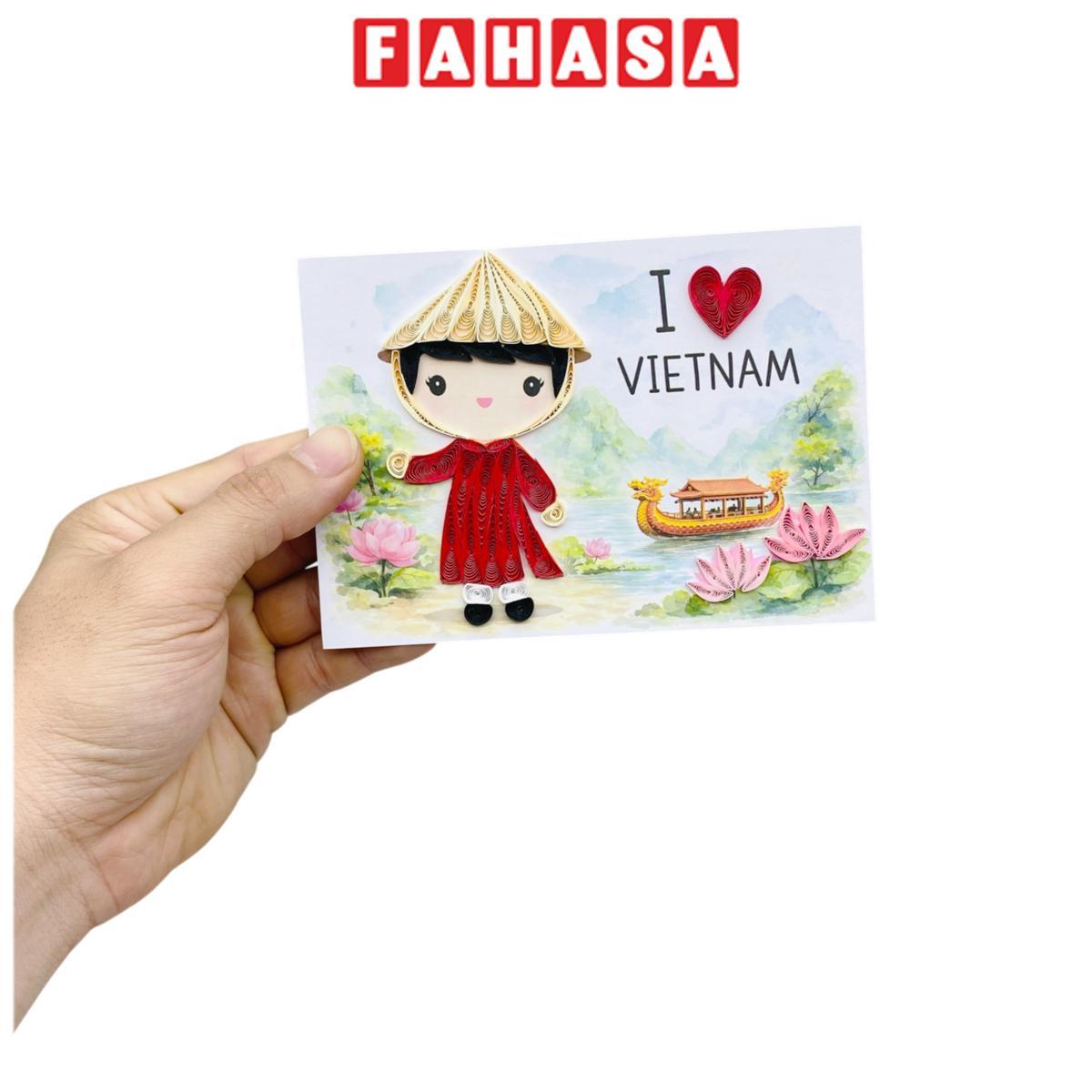 Bưu Thiếp Việt Nam - 15.7 x 11.5 cm - TMC - Mẫu 6