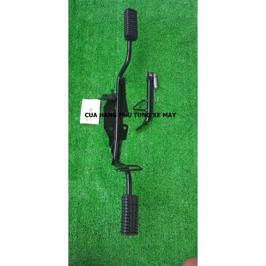 Gác máy xe Sirius xịn kèm gác chân
