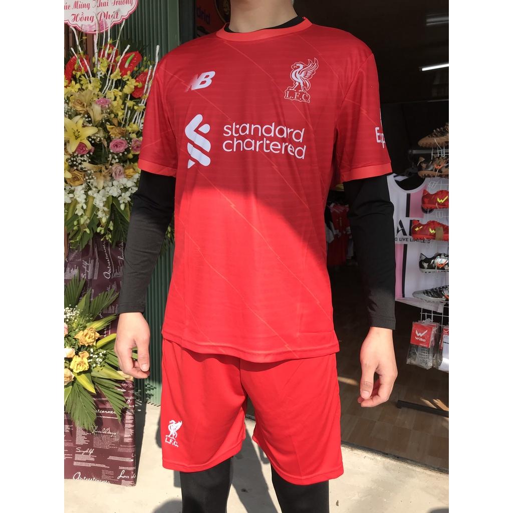 CLB Liverpool mẫu áo sân nhà chất vải thui lạnh cao cấp