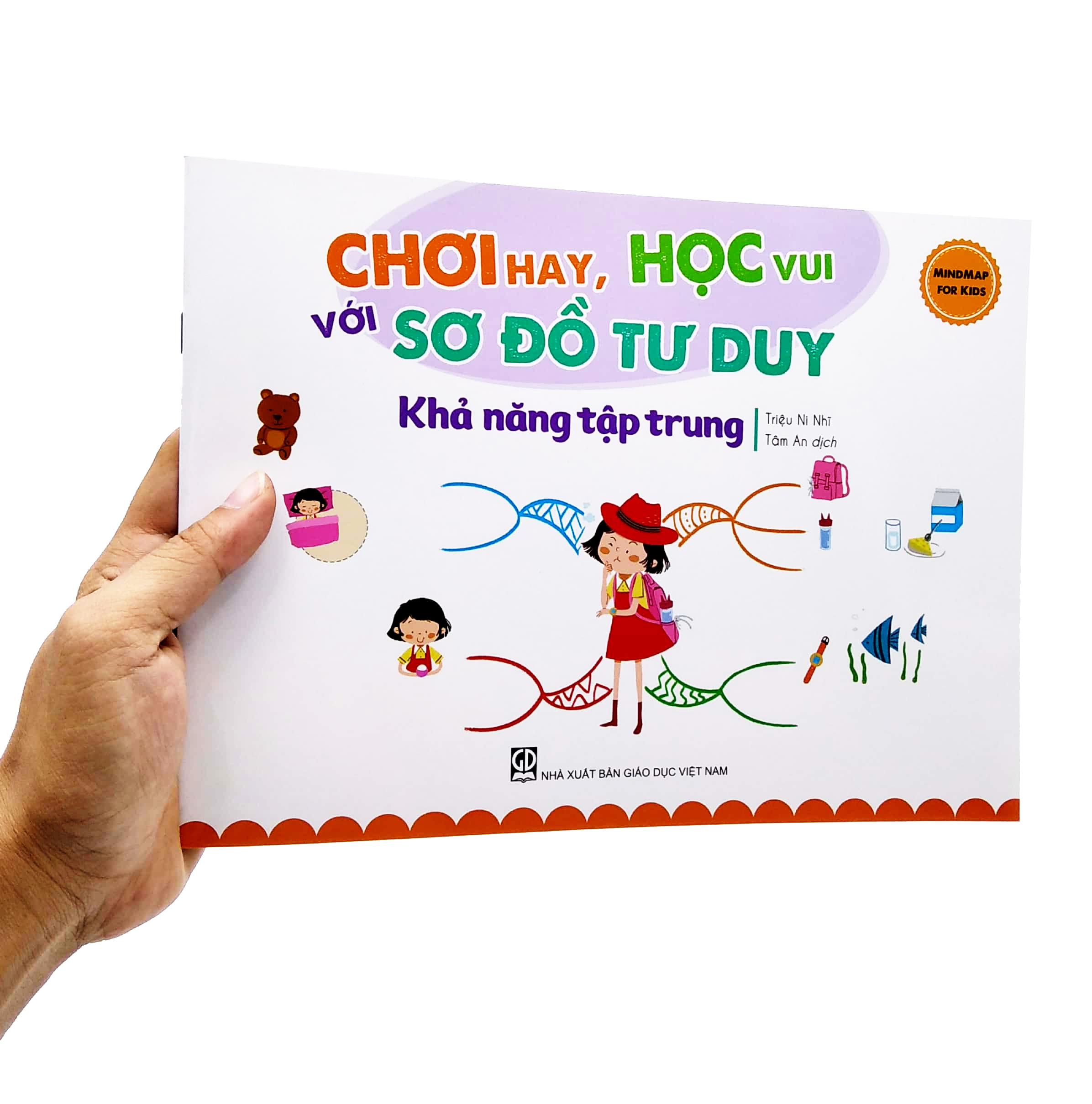 Mindmap For Kids - Chơi Hay, Học Vui Với Sơ Đồ Tư Duy - Khả Năng Tập Trung