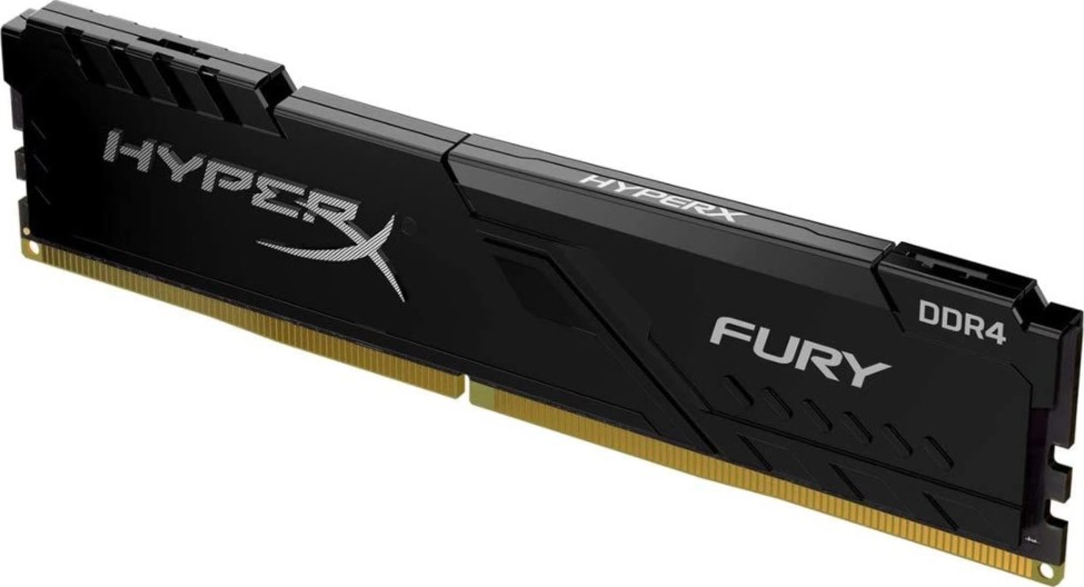 Ram PC Kingston HyperX Fury Black 16GB (1x16GB) Bus 3200MHz DDR4 CL17 Non-ECC HX432C16FB4/16 - Hàng Chính Hãng