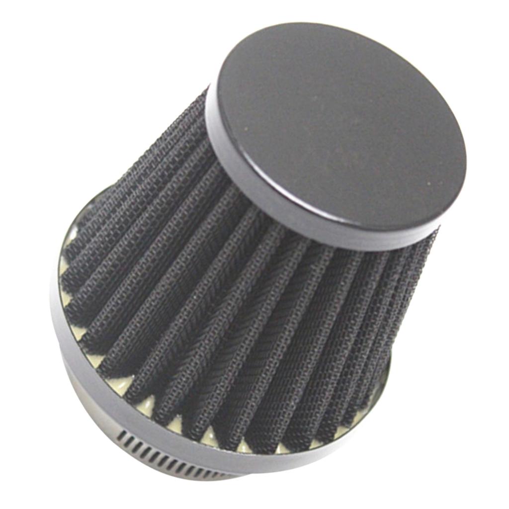 Black 50mm Air Intake Filter for Universal Motorcycle Dirt Bike ATV Quad