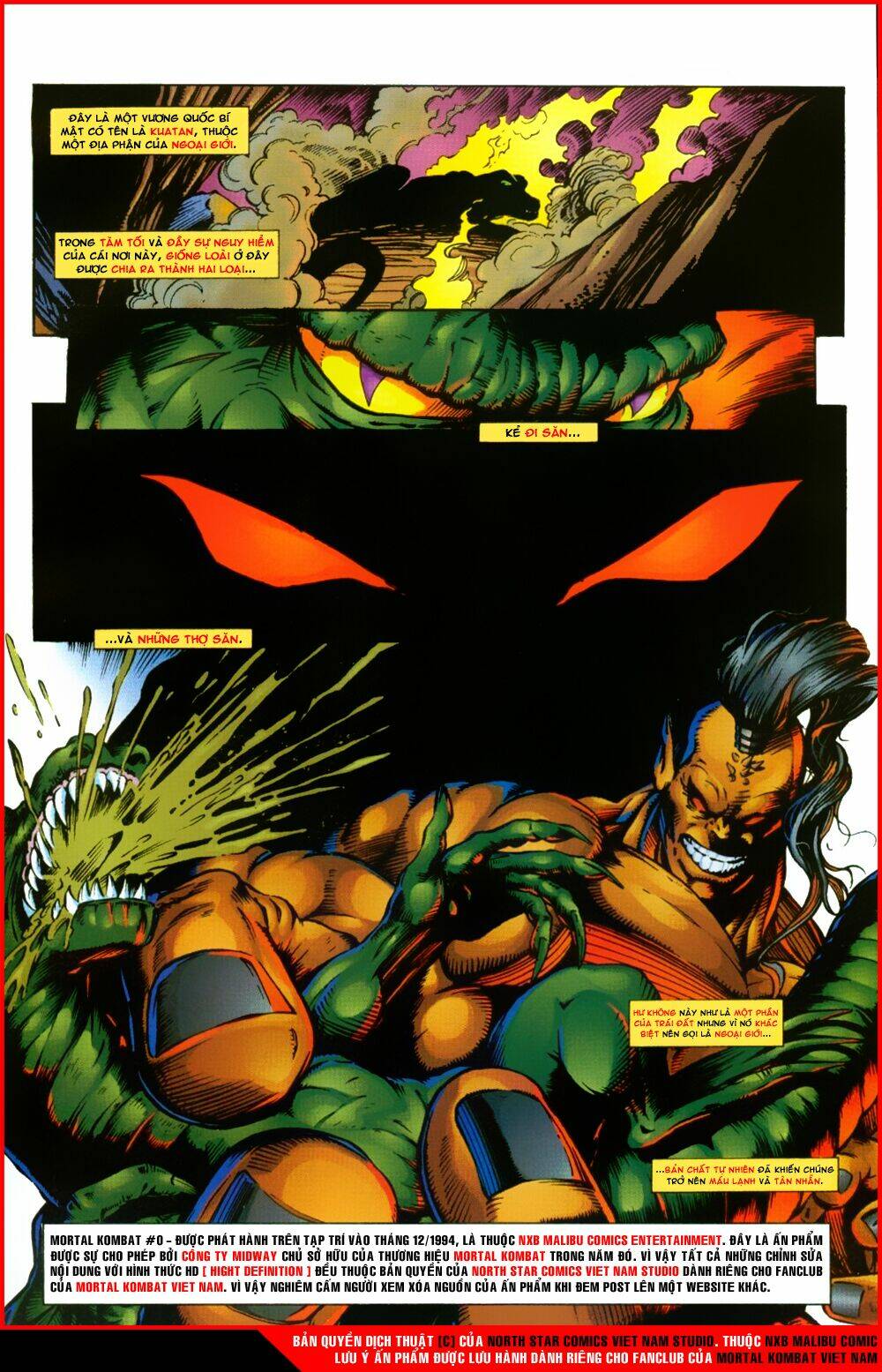 mortal kombat malibu comic chapter 0 2