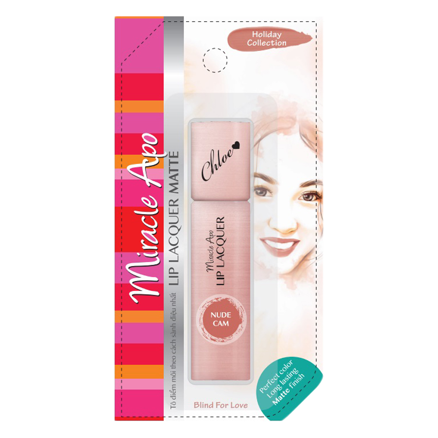 Son Kem Lì Miracle Apo Lip Lacquer Matte Holiday Collection