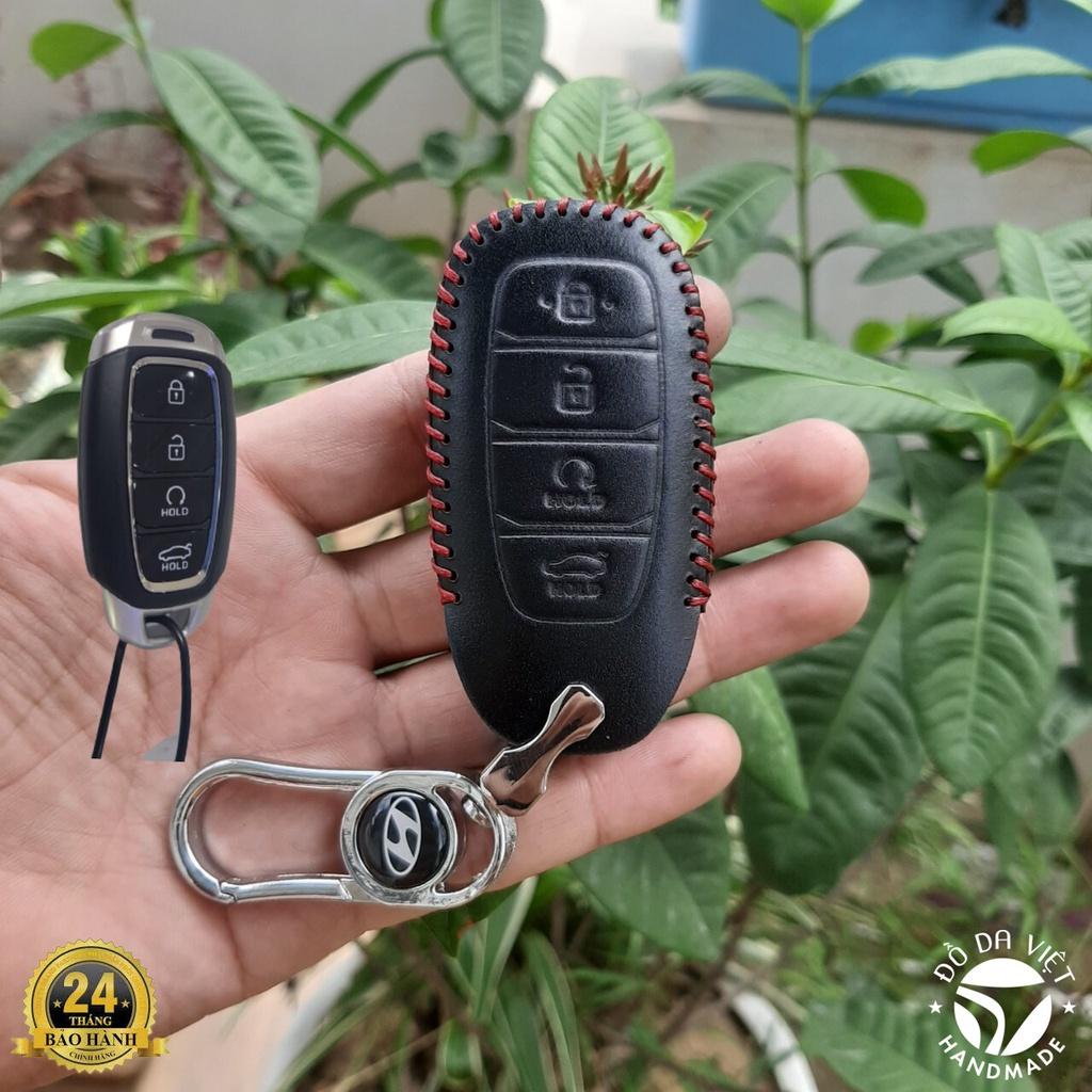 Bao Da Chìa Khóa Hyundai Accent 2021- 2023 Da Thật 100%, Giá tận Xưởng, Bảo hành 2 năm