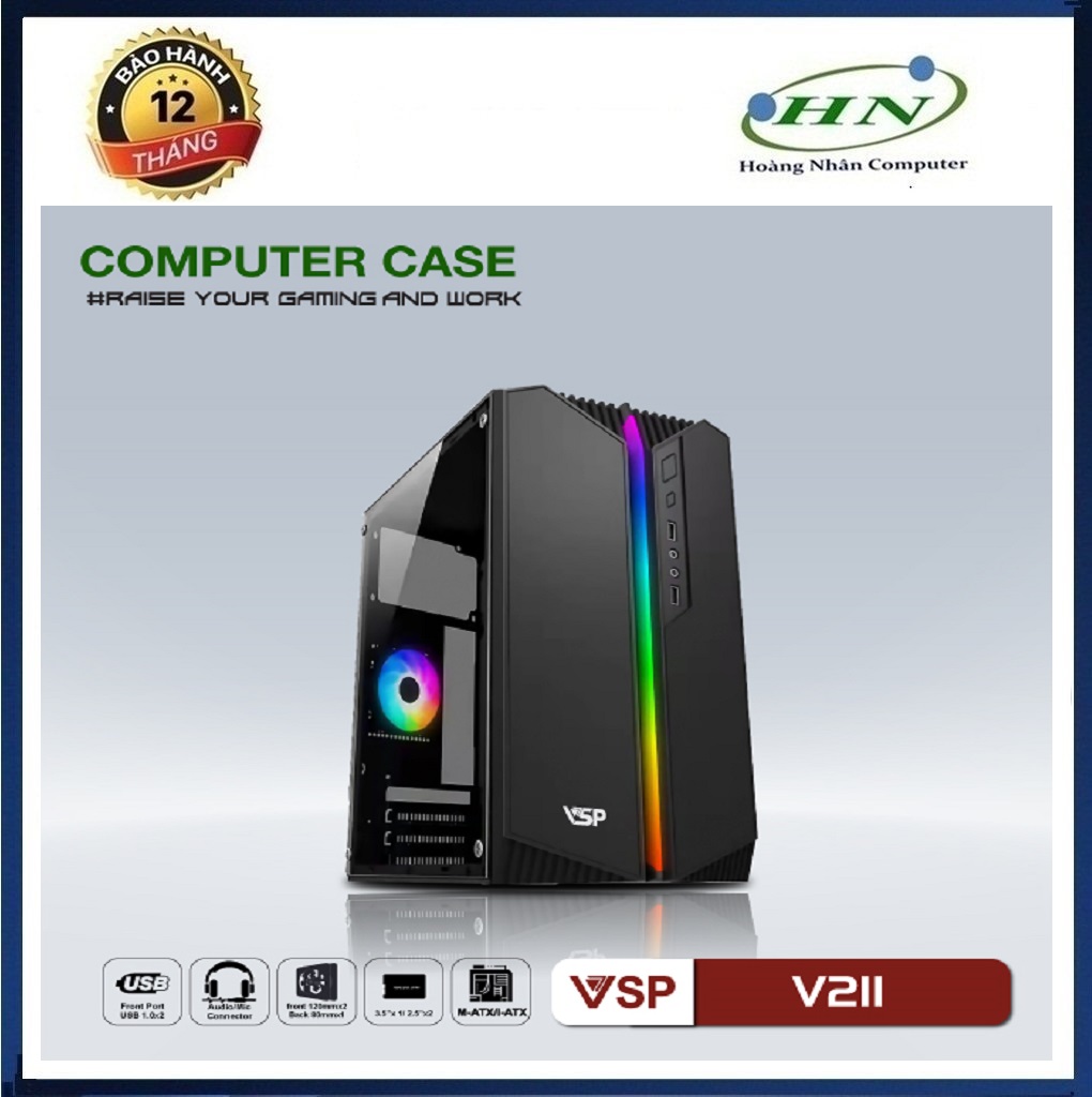 Case VSP home and Gaming V211 - HN - Hàng Chính Hãng