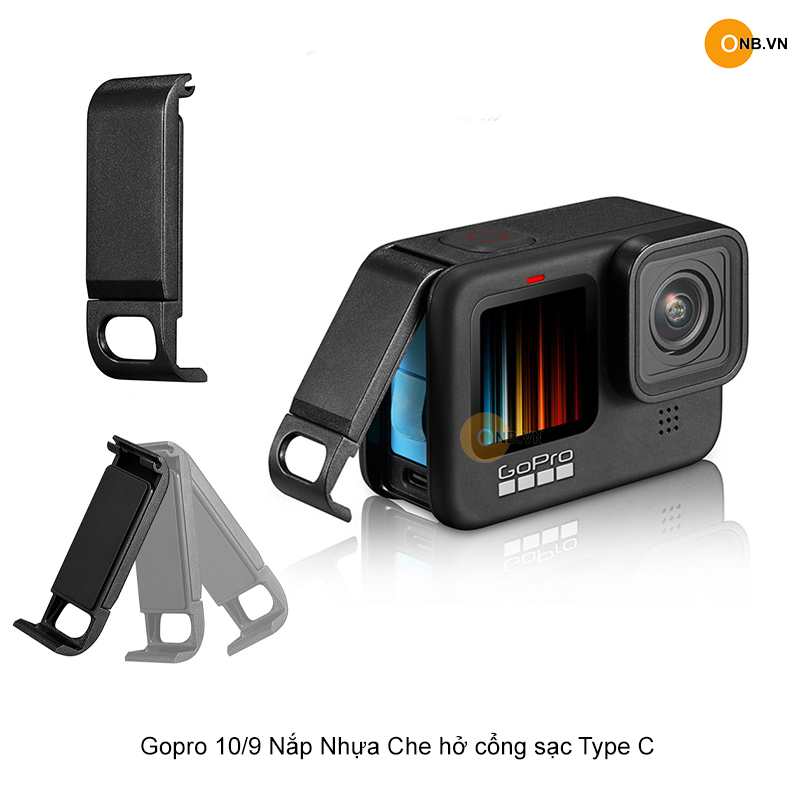 Gopro 11 10 9 Nắp che hở cổng Type C để sạc nhanh