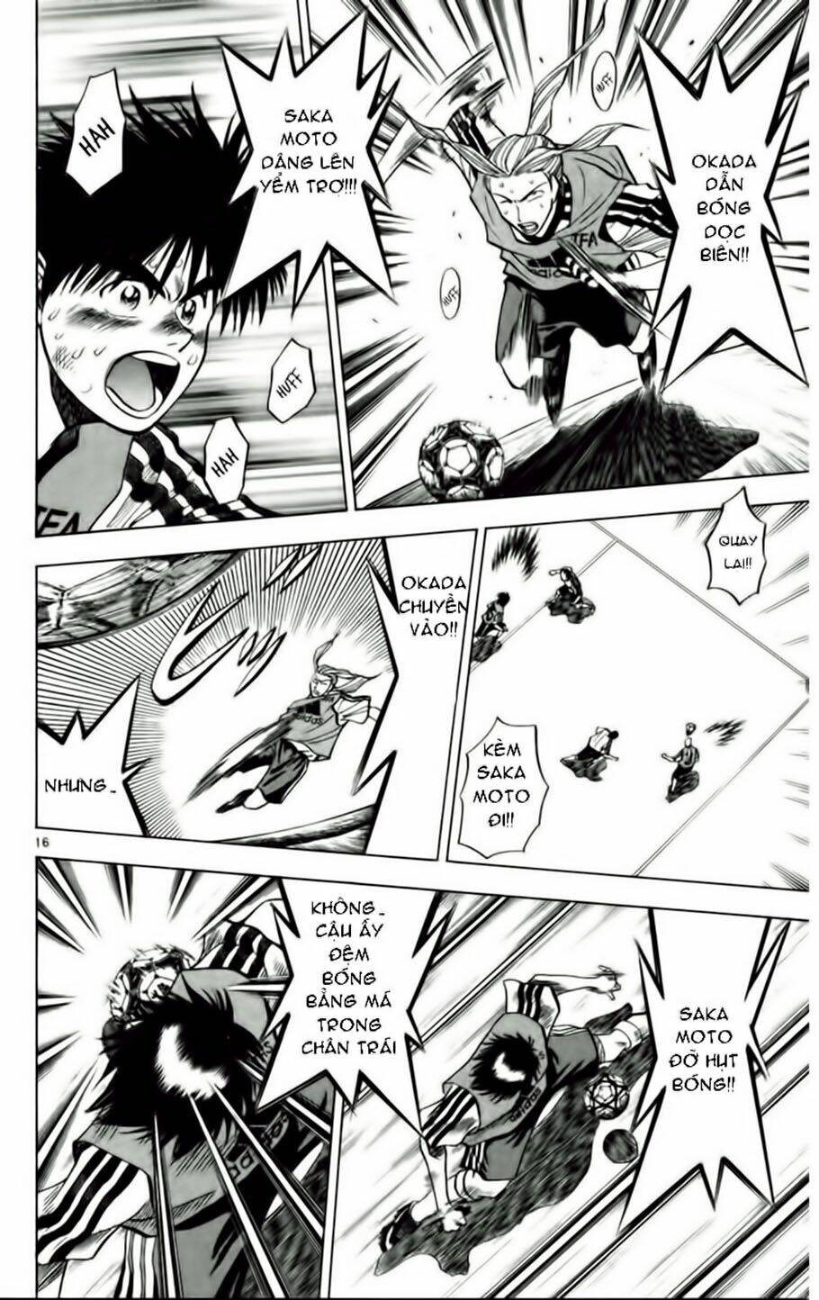 vũ điệu trên sân cỏ - fantasista chapter 52 16