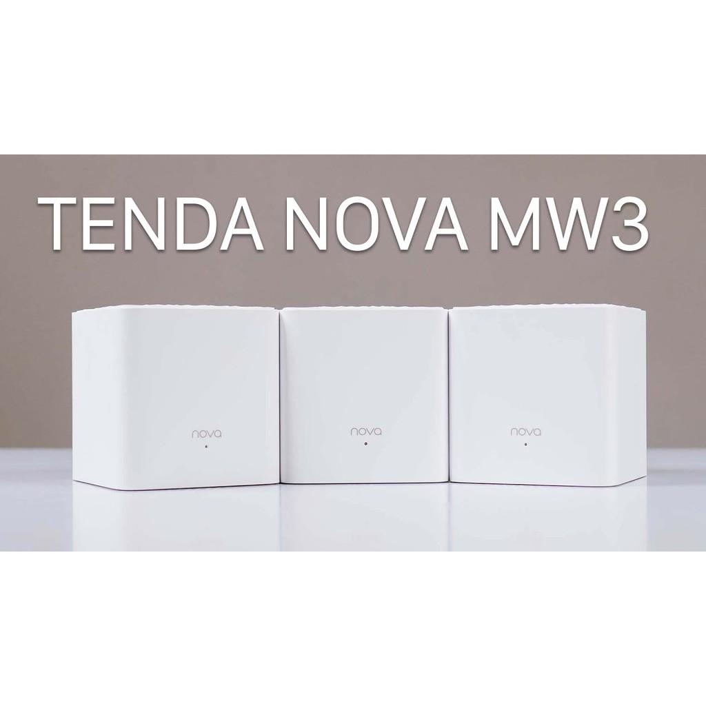 Router Wifi Mesh Chuẩn AC1200 Tenda Nova MW3 - 3 Pack - Hàng Chính Hãng