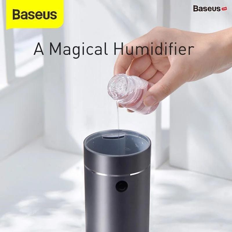 Máy phun sương tạo ẩm, xông tinh dầu mini dùng cho xe hơi Baseus Time Aromatherapy Humidifier  Hàng Chính Hãng