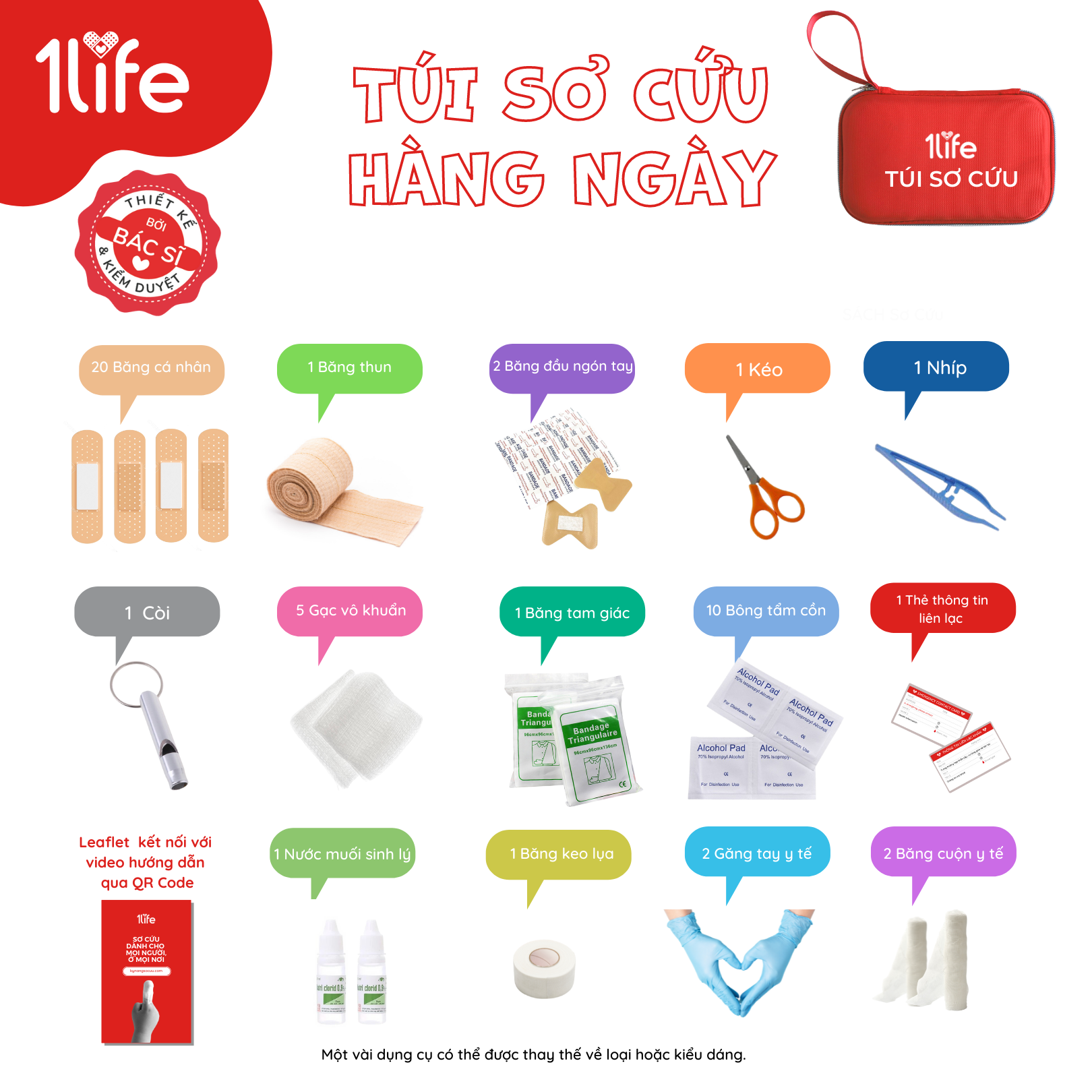 TÚI SƠ CỨU HÀNG NGÀY - DAILY FIRST AID KIT