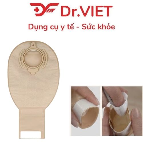 20 Túi hậu môn nhân tạo B.Braun 2 mảnh khóa cuốn FLexima