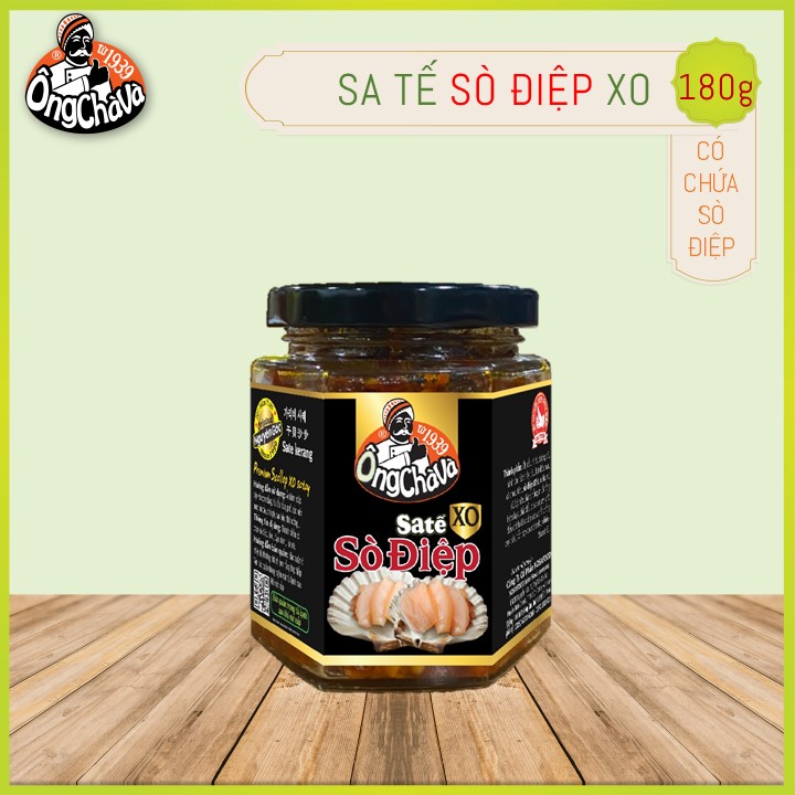 Sa Tế Sò Điệp Ông Chà Và 180g (Scallop XO Satay)