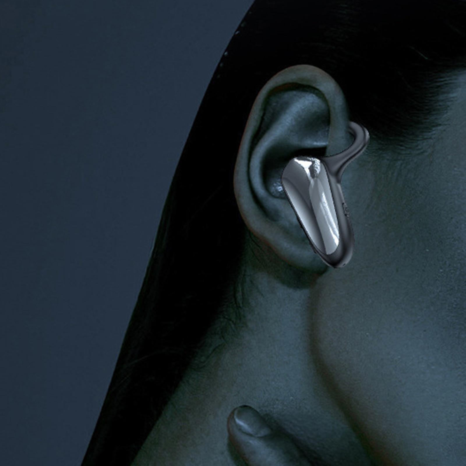 Air Conduction Headphone Durable with Mic for Driving Gym Hiking