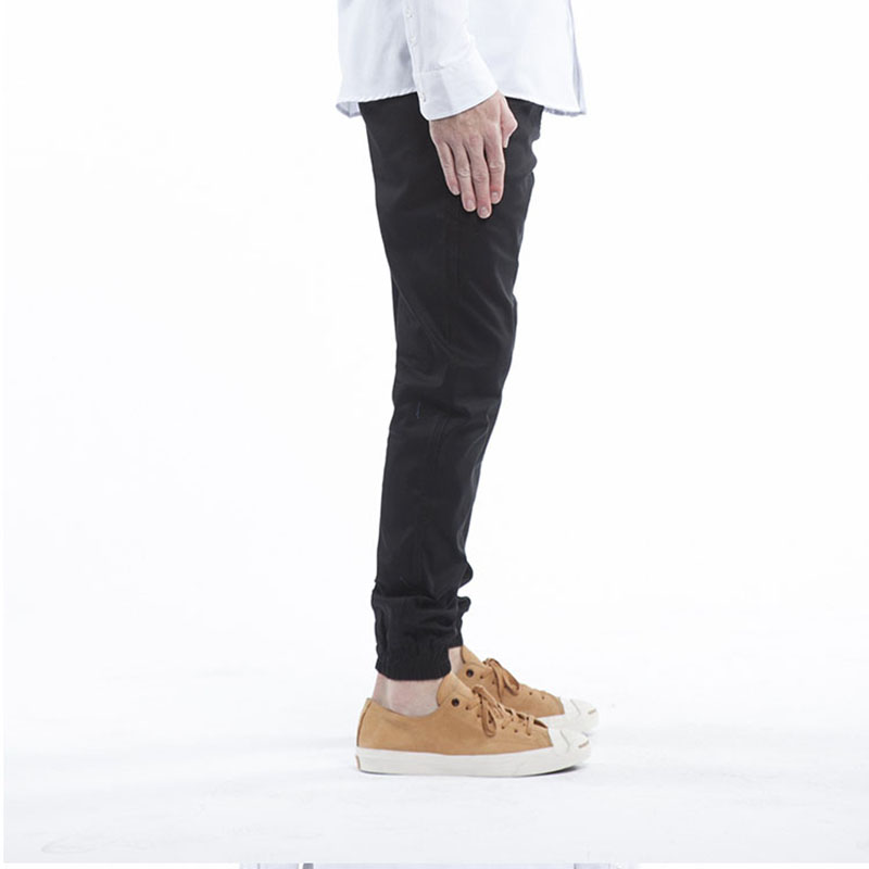 Quần Jogger Nam Chất Kaki Bó Cổ Chân Ôm Dáng Loại Đẹp Màu Đen