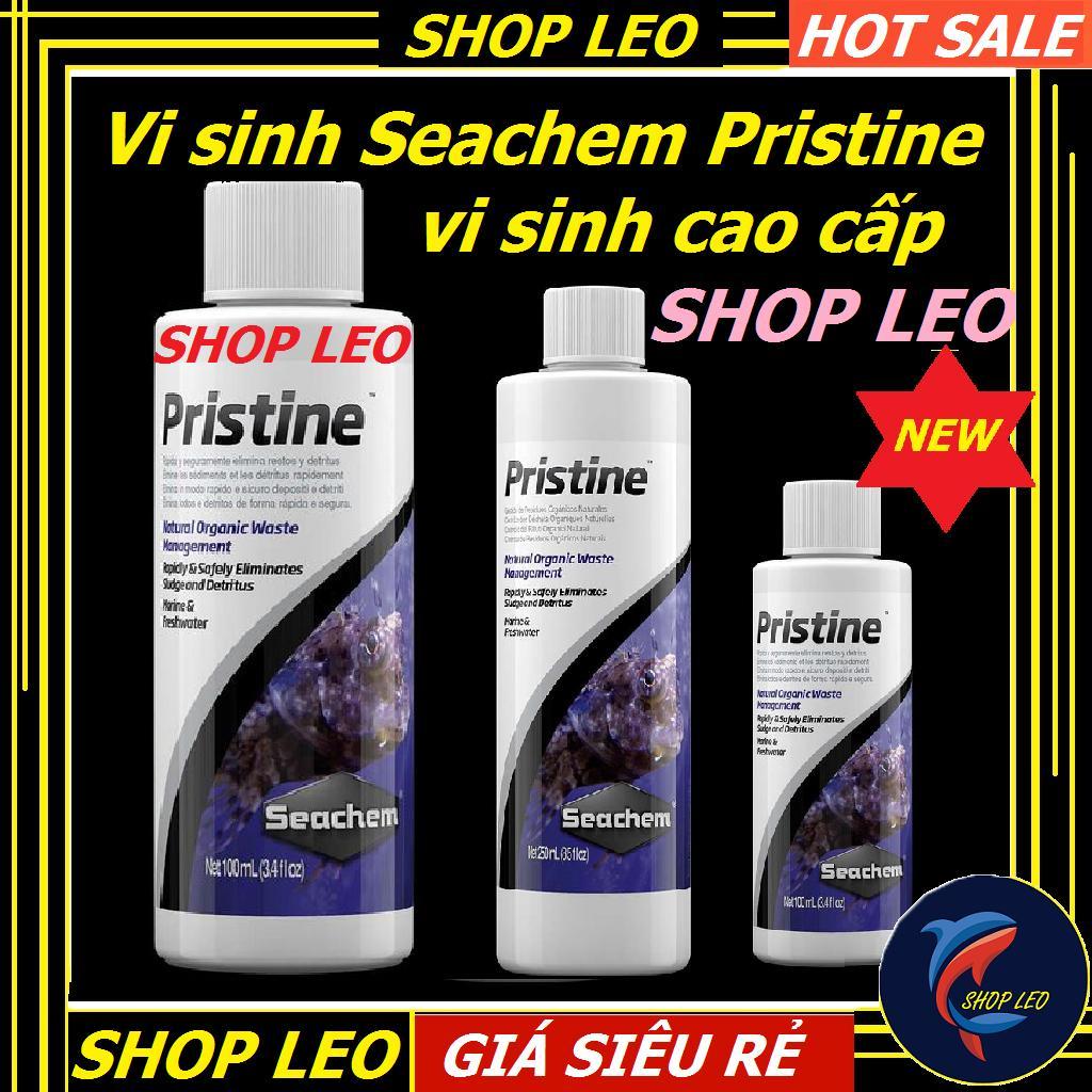 Vi sinh Seachem Pristine - phân hủy phân cá và chất hữu cơ - làm sạch hồ cá -phụ kiện thủy sinh-shopleo