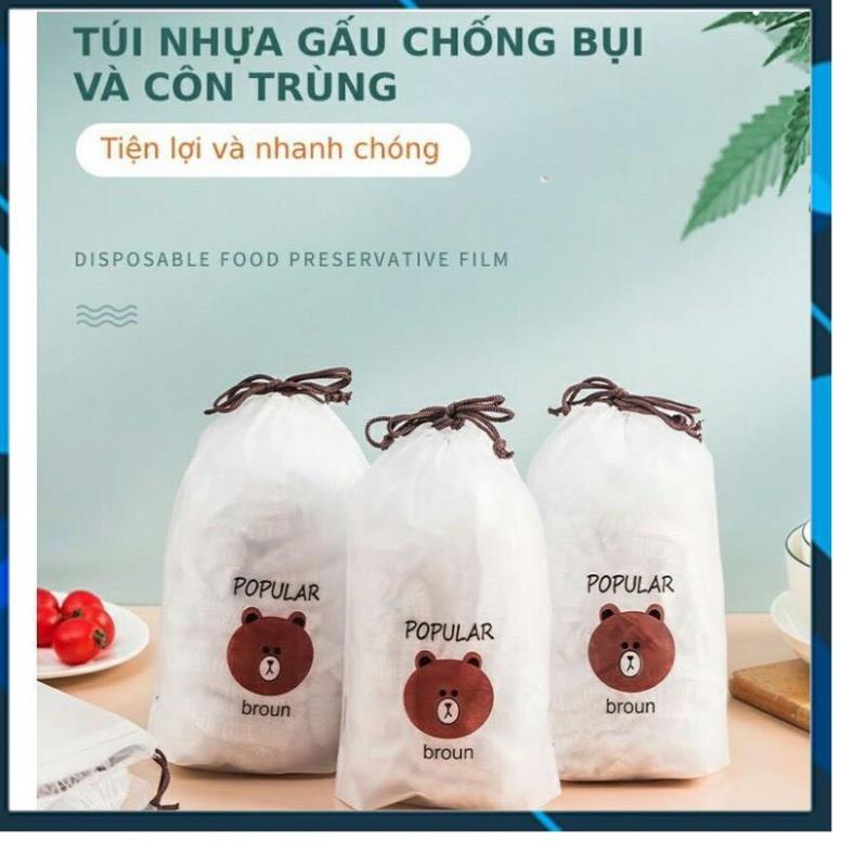 Màng bọc thực phẩm có chun co giãn tái sử dụng nhiều lần