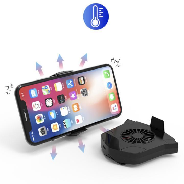 Cooling Pad Smartphone - Quạt tích điện giải nhiệt game thủ - Home and Garden