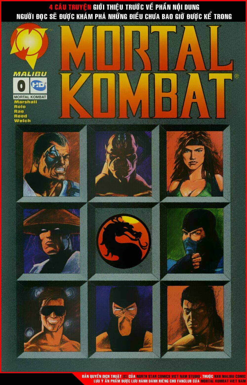 mortal kombat malibu comic chapter 0 1