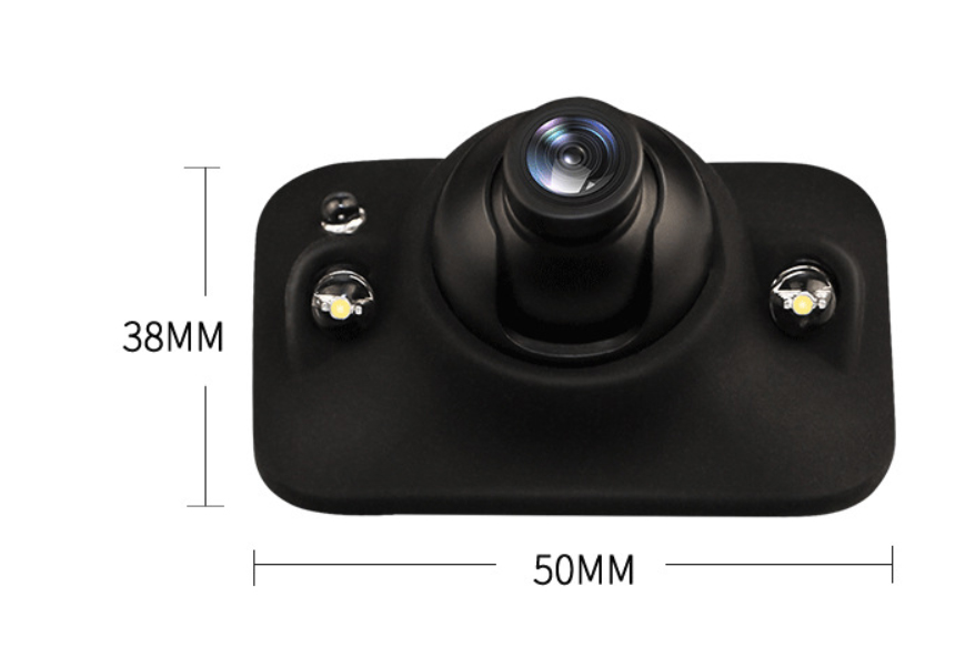 Camera căn lề không cần khoan gương, độ phân giải HD 720P, góc quay 140 độ, siêu nét