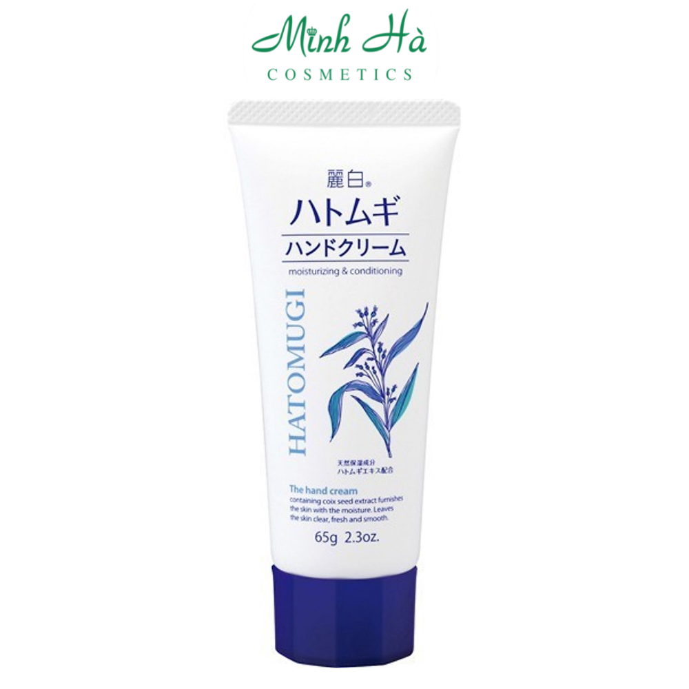 Kem dưỡng da tay Reihaku Hatomugi Hand Cream 65g