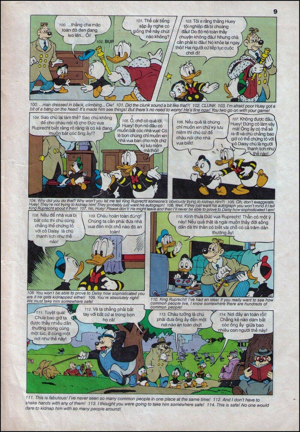 donald và bạn hữu chapter 14 12