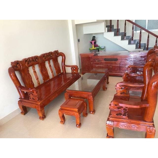 Bàn ghế Minh Quốc Đào gỗ Xoan