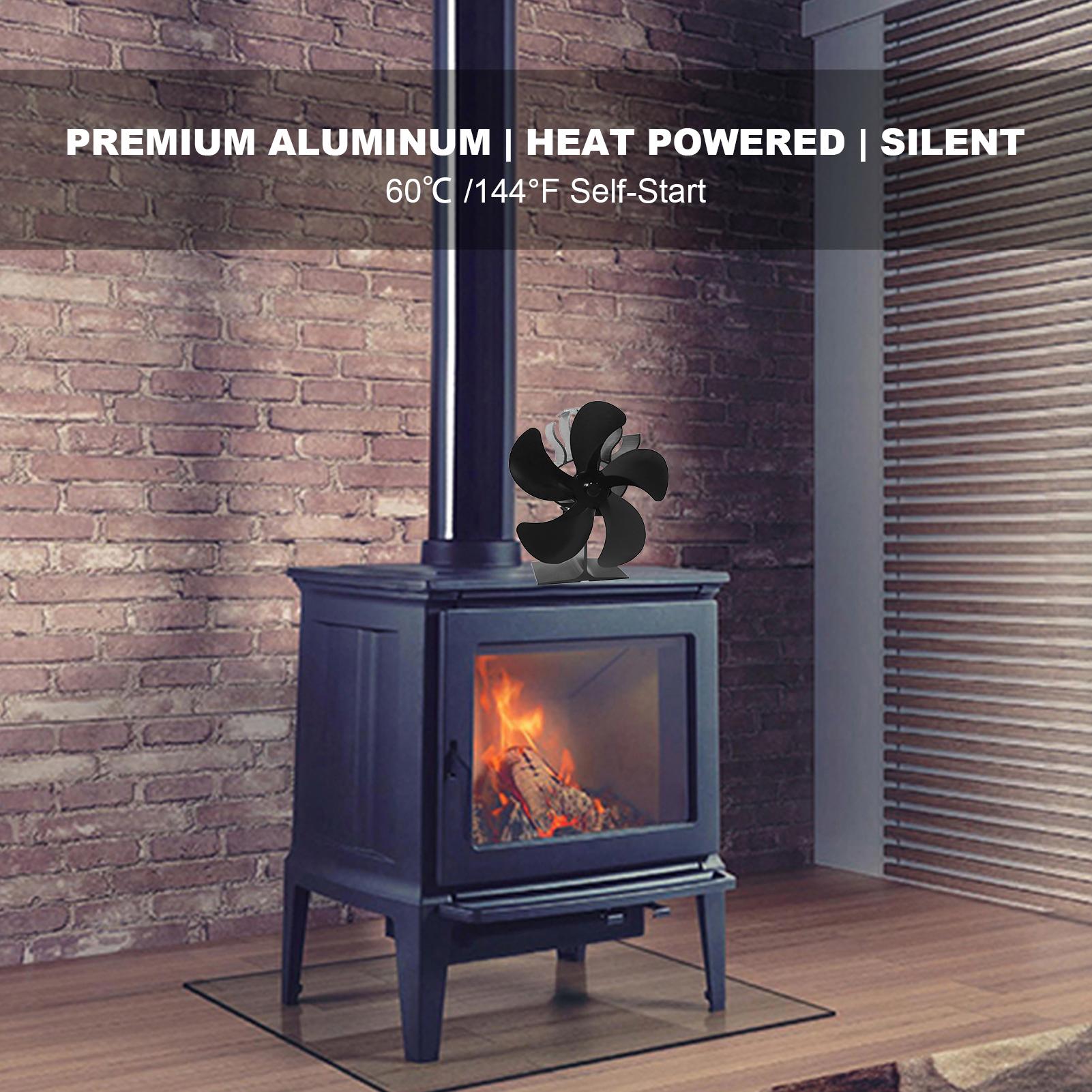 Quạt Lò Sưởi Chạy Bằng Điện Không Gây Tiếng Ồn Cho Bếp Gas