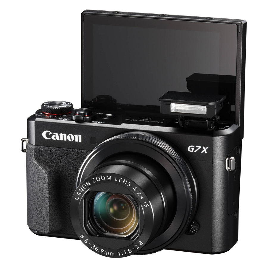 Máy ảnh Canon G7X Mark II - Lê Bảo Minh - Tặng thẻ 16GB + Túi - Hàng Chính Hãng