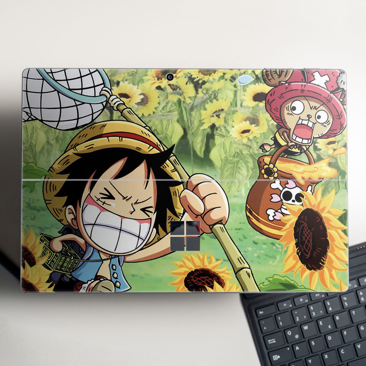 Skin dán hình One Piece x23 cho Surface Go, Pro 2, Pro 3, Pro 4, Pro 5, Pro 6, Pro 7, Pro X