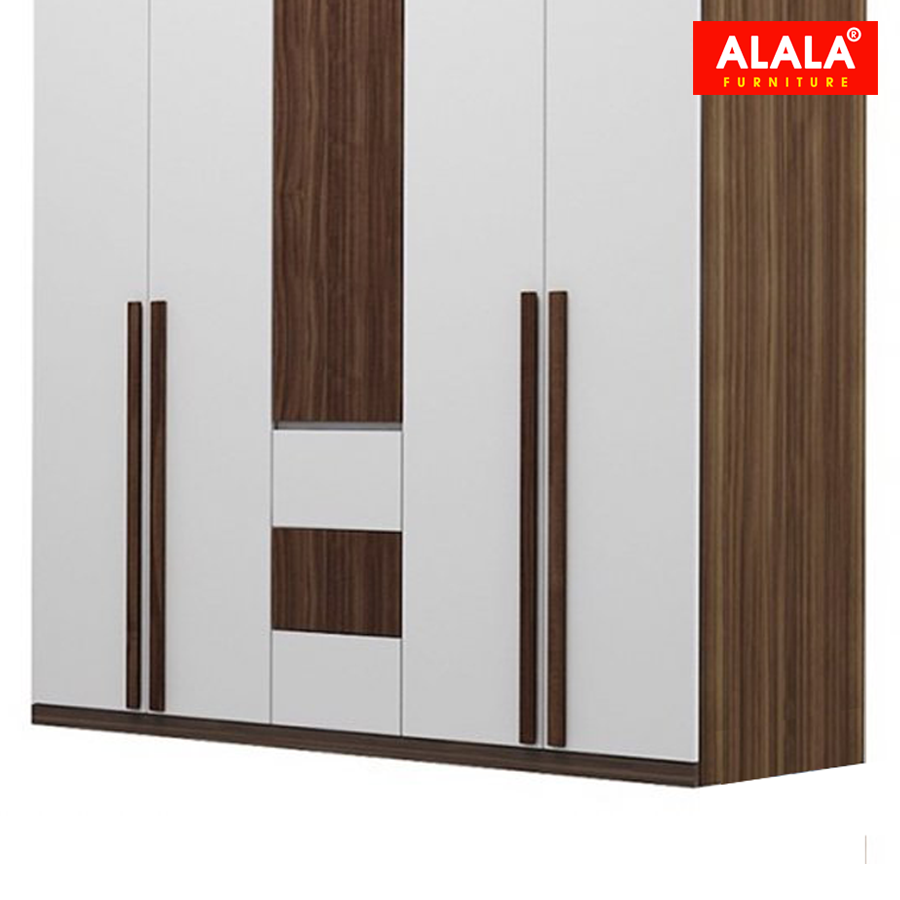 Tủ quần áo ALALA267 (2mx2m) gỗ HMR chống nước - www.ALALA.vn - 0939.622220
