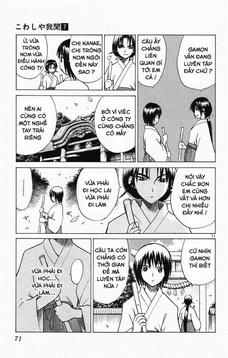 kowashiya gamon - nhiệm vụ đặc biệt chapter 62 11