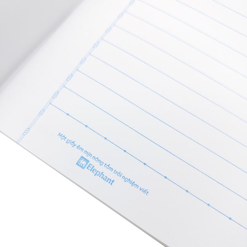 Combo 5 Tập Sinh Viên Kẻ Ngang - 120 Trang 80gsm - Elephant FI622589 (Mẫu Màu Giao Ngẫu Nhiên)