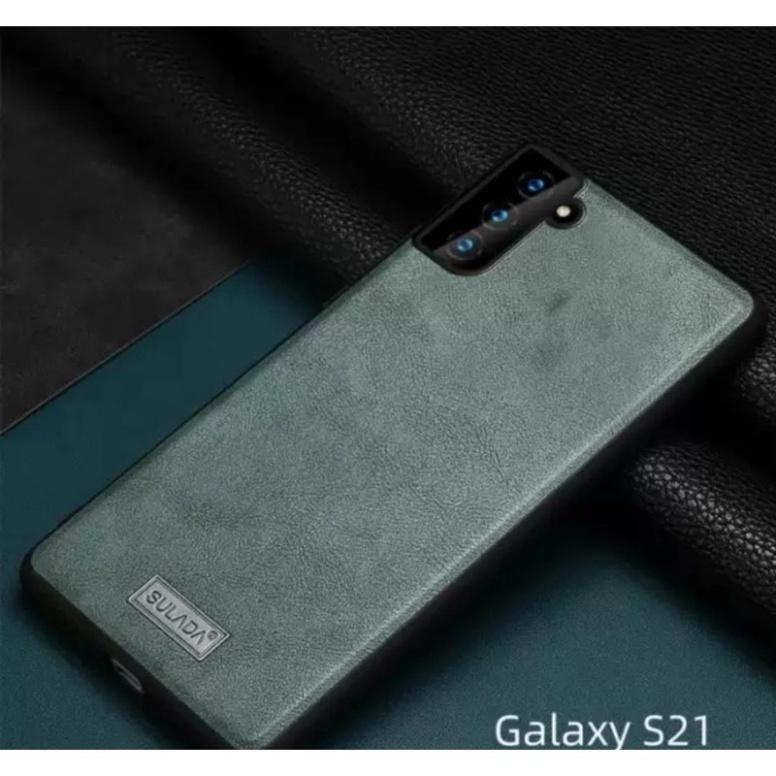 Ốp lưng Sulada da chống sốc Galaxy S21/ S21 Plus/ S21 Ultra -Hàng chính hãng