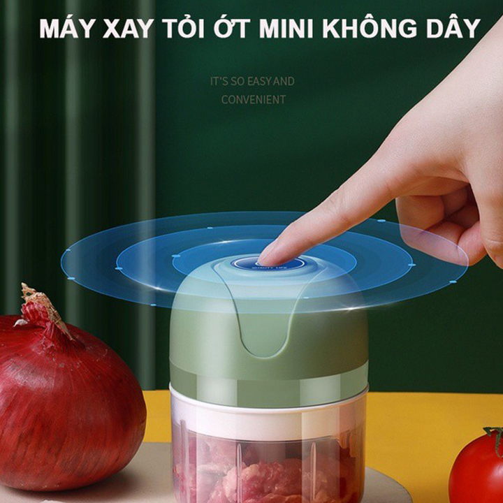 Máy Xay Mini Cầm Tay Dung Tích 250ml