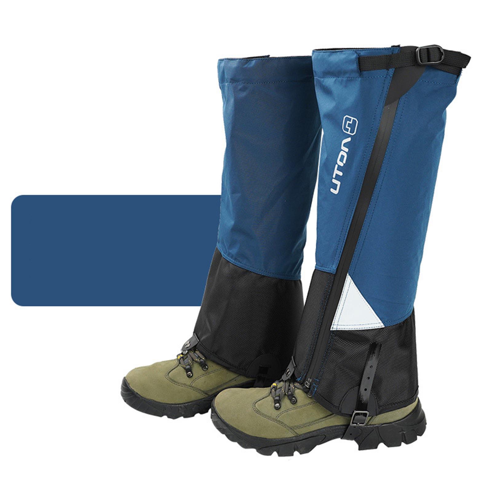 Adjustable Leg Gaiters Waterproof Snowproof Durable Cover for Climbing Outdoor Sports