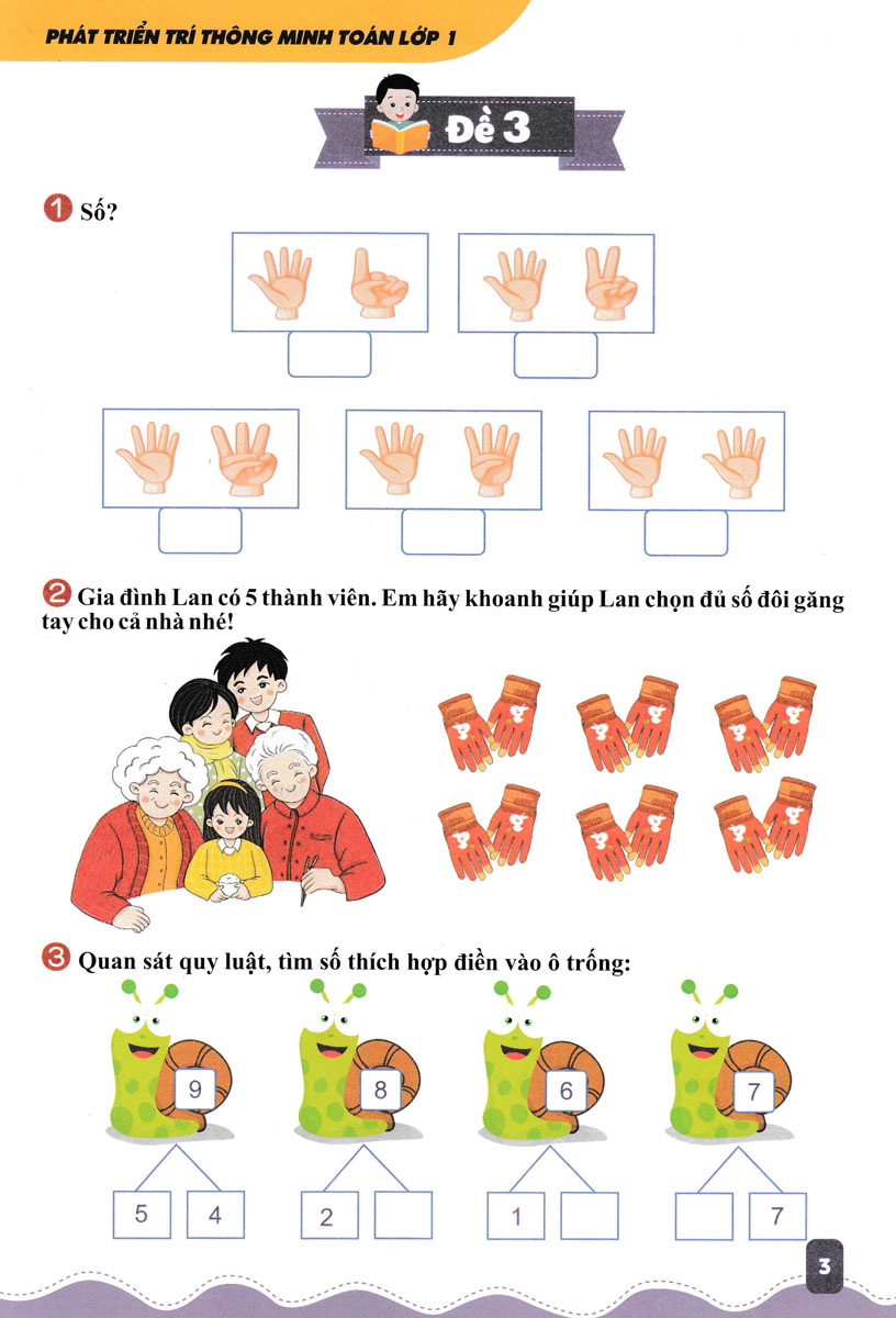 ND - Phát Triển Trí Thông Minh Toán Lớp 1