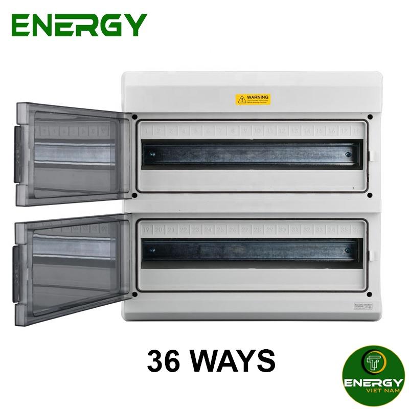 Tủ Điện Nhựa Chống Cháy 36Ways IP66 - Vỏ Tủ Điên Nhựa ENERGY