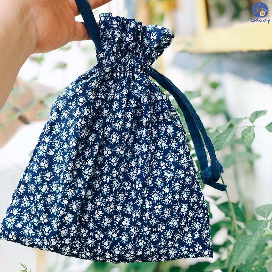 Túi dây rút linen kích thước 21x18cm - Thương hiệu OEM | TuiHoa.com