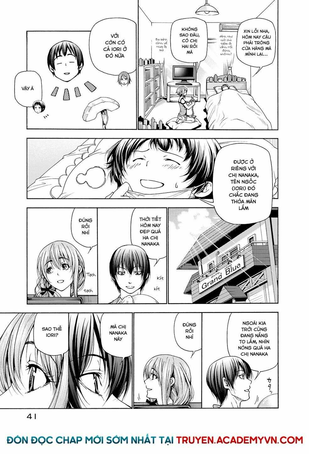 cô gái thích lặn - grand blue chapter 30 2