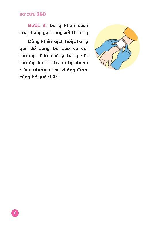 Sách - Sơ Cứu 360 - Sách Dành Cho Mọi Gia Đình - Cẩm Nang An Toàn Không Thể Thiếu!