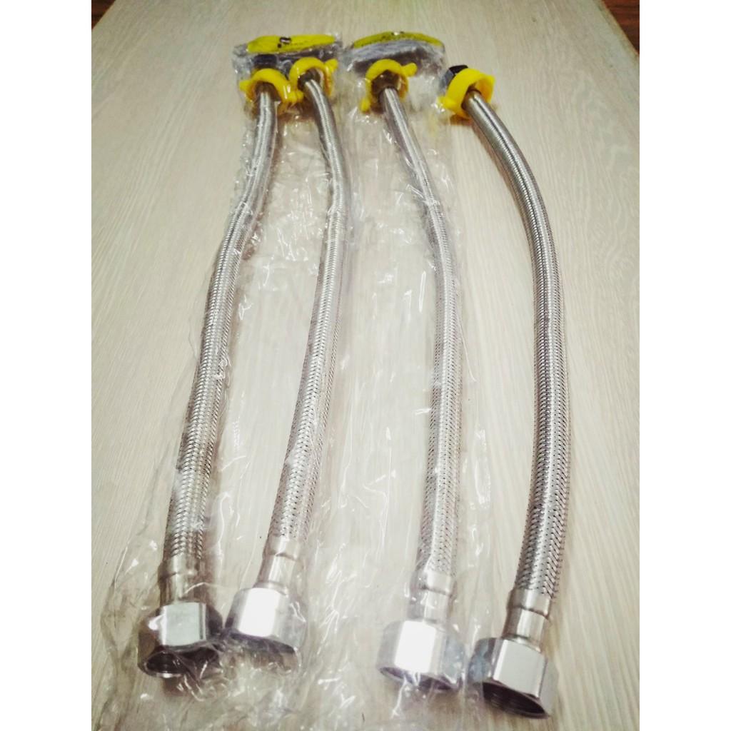 Combo 2 dây cấp nước nóng lạnh loại tốt