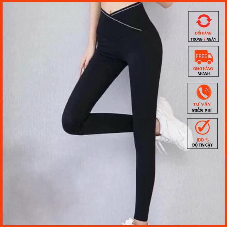 Quần Legging Nữ Cạp Cao gen bụng loại đẹp mới