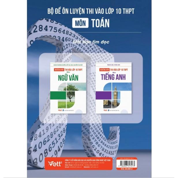 Sách - Combo Bộ Đề Ôn Luyện Thi Vào Lớp 10 THPT