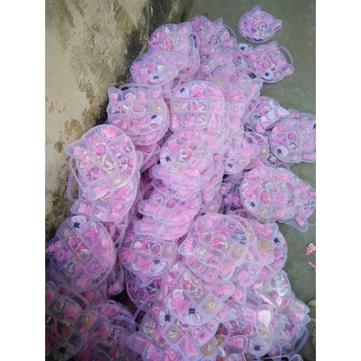 Hộp tóc hello kitty - Hộp nơ tóc kitty cho bé gái thêm xinh xắn