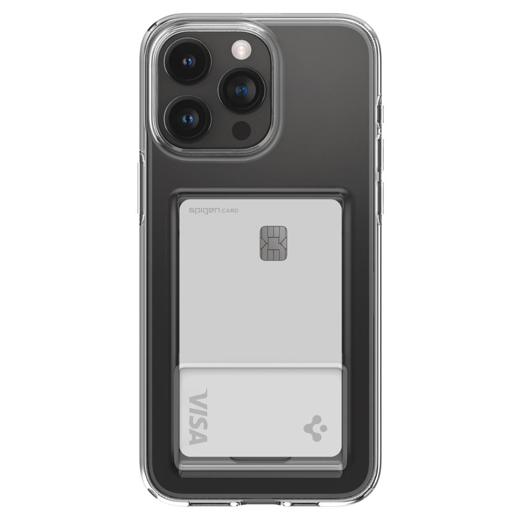 Ốp lưng cho iPhone 15 Pro Max Spigen Crystal Slot Dual - Hàng chính hãng